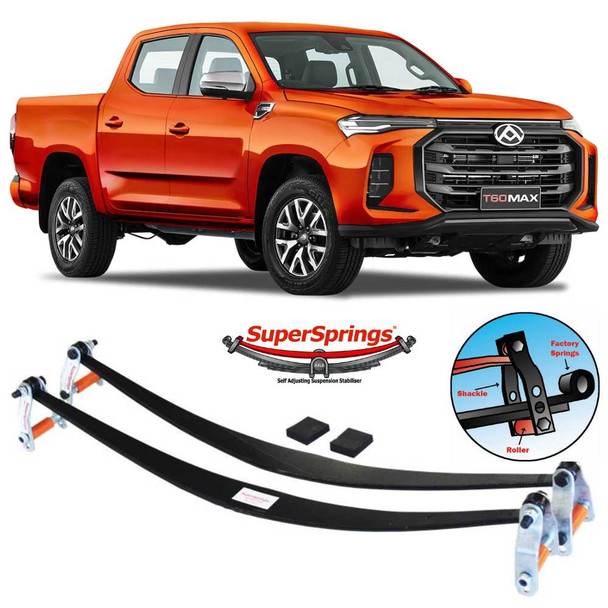 SuperSprings Self-levelling Suspension Stabiliser | Fits LDV T60 / T60 MAX