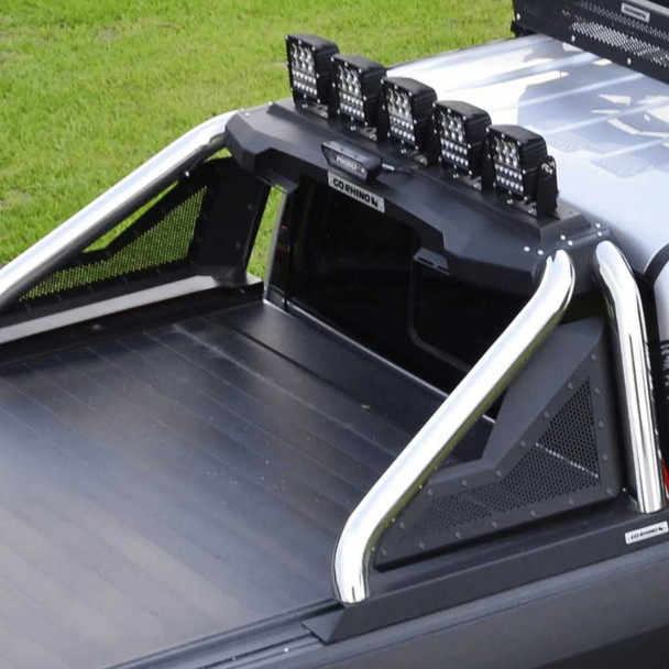 Go Rhino Pickup Sport Bar 2.0 - Polished Steel | Mitsubishi Triton