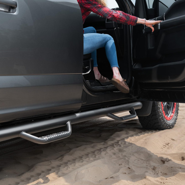N-Fab Cab Length Nerf Step RS Bar | Chevrolet Silverado 1500/2500 (2020+)