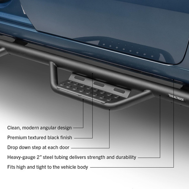 N-Fab Cab Length Nerf Step RS Bar | Chevrolet Silverado 1500/2500 (2020+)