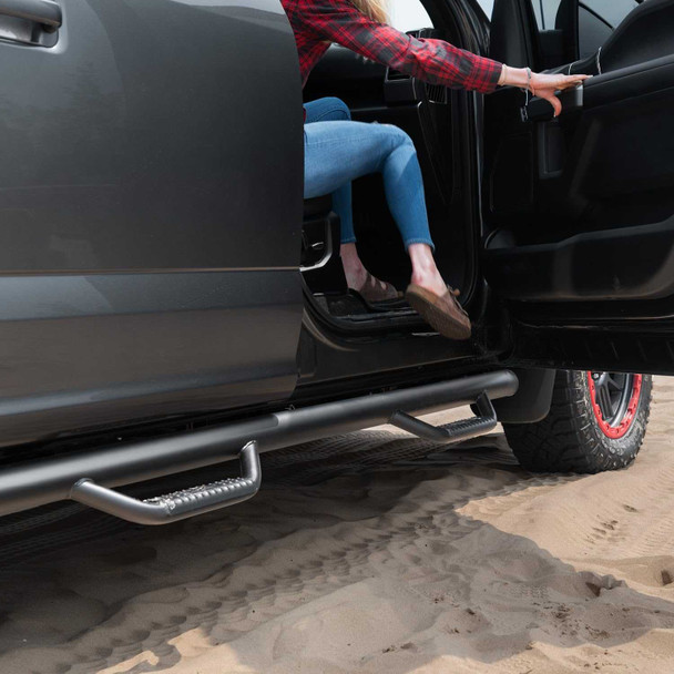 N-Fab Cab Length Nerf Step RS Bar | Chevrolet Silverado 1500/2500 (2020+)