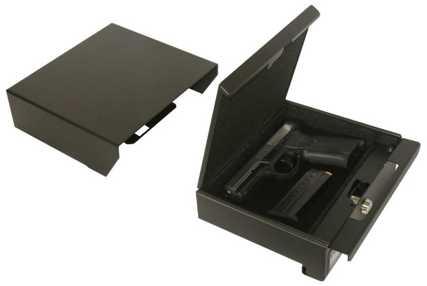 Tuffy Portable Car Safe | Combination / Keyed Lock | Valuables Tote Storage Box