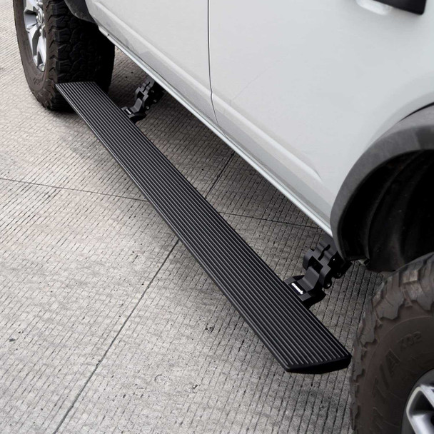 Go Rhino E1 Electric Running Board | Fits Chevrolet Silverado 1500/2500 (2024+) | Textured Black