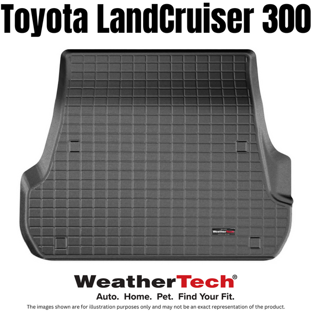 WeatherTech Cargo Liner | Fits Toyota LandCruiser 300 (5 Seater Only)