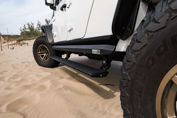 AMP Research PowerStep XL Electric Running Boards | Power-Retractable Side Steps | Chevrolet Silverado 1500/2500HD (2022+)