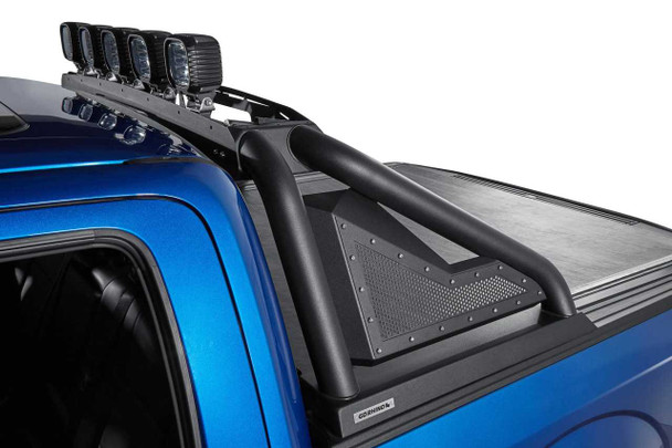 Go Rhino Sport Bar 2.0 with Power Actuated Retractable Light Mount | Ram 2500 (Current) and Ford F-150 (2023+) | Textured Black