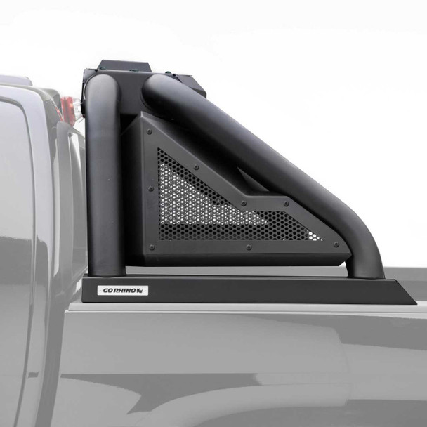 Go Rhino Sport Bar 2.0 with Power Actuated Retractable Light Mount | Mitsubishi Triton | Textured Black Go Rhino Sport Bar 2.0 with Power Actuated Retractable Light Mount | Mitsubishi Triton | Textured Black