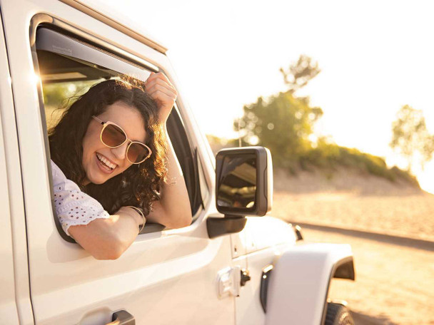 WeatherTech Side Window Deflector Kit | Fits RAM 2500HD (2023 +) WeatherTech Side Window Deflector Kit | Fits RAM 2500HD (2023 +)