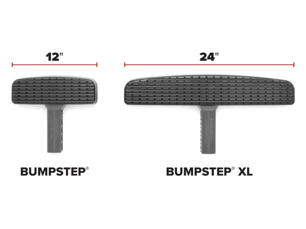 WeatherTech BumpStep 12" - Hitch Mounted Step and Bumper Protection | 2" Receiver with Standard Hardware