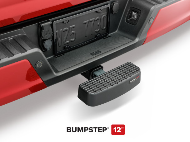 WeatherTech BumpStep 12" - Hitch Mounted Step and Bumper Protection | 2" Receiver with Standard Hardware