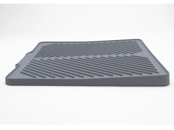 WeatherTech Dish Mat Drain | Drip Dry Dish Drying Mats - Slate