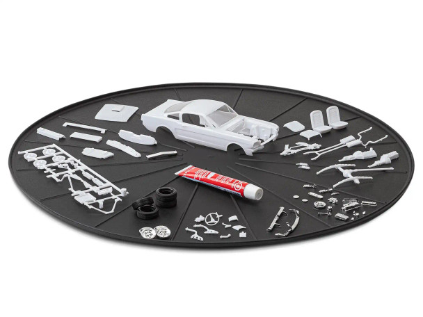 WeatherTech 21" Project Mats / Round Coasters - Black (2-Pack)