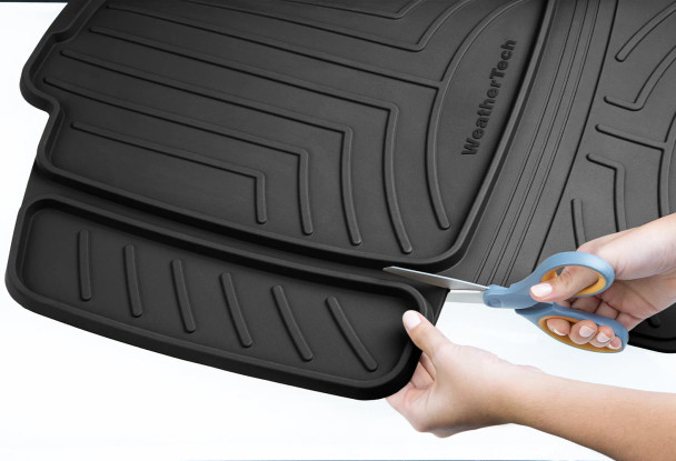 Weathertech Child Car Seat Protector with Seat Back - Black