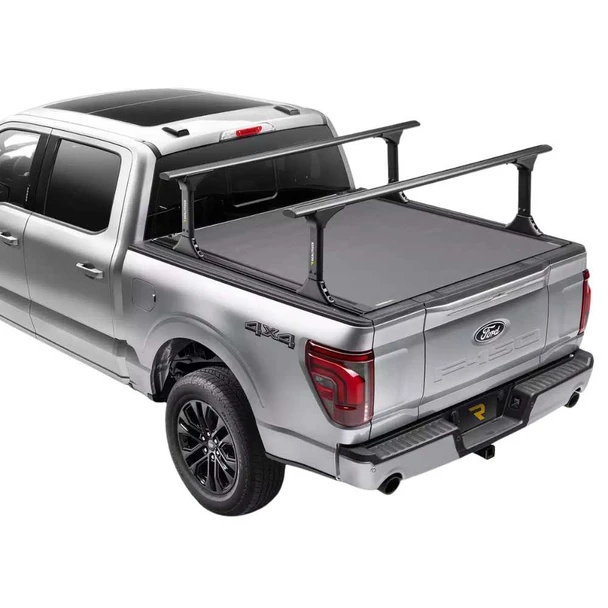BAK Revolver X4TS Hard Rolling Truck Bed Tonneau Cover w/ T-Slot Rails | Fits Ford F-150 5'5" Bed