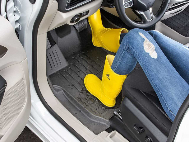 WeatherTech FloorLiner HP - Front & Rear Floor Mats | RAM 2500/3500HD Crew Cab (2021 +)