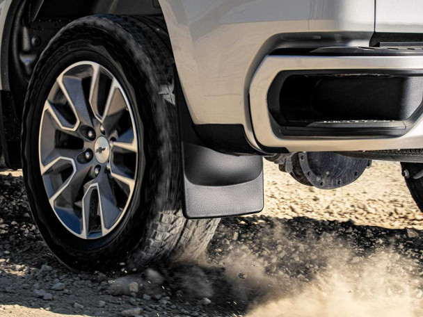 Weathertech No Drill Mud Flaps Splash Guard - Front & Rear Set | Ford F-150 (2023+)