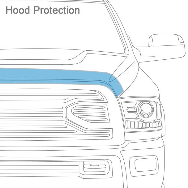 WeatherTech Hood Protector | Ford F-150 (2024 +)
