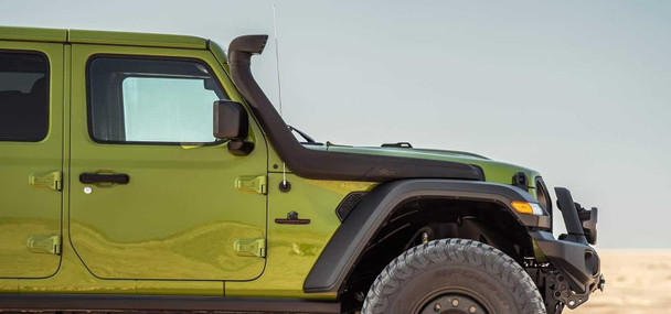 AEV Snorkel Kit with Air Ram Intake System, Standard Flare | Fits Jeep JL Wrangler & JT Gladiator (2018-2025)