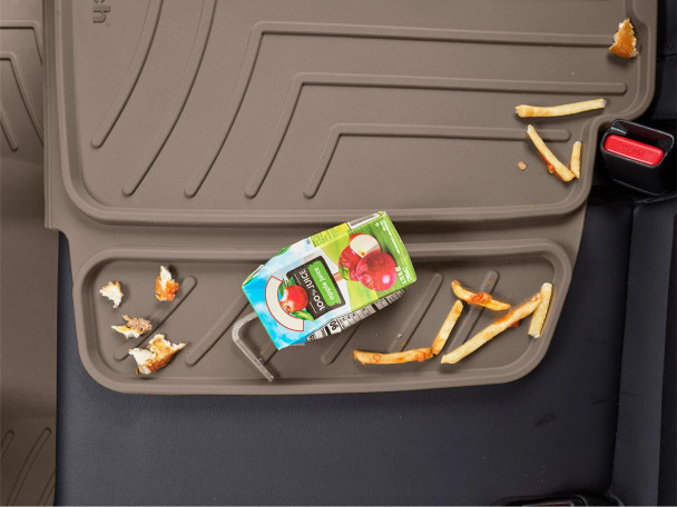 Weathertech Child Car Seat Protector with Seat Back - Tan
