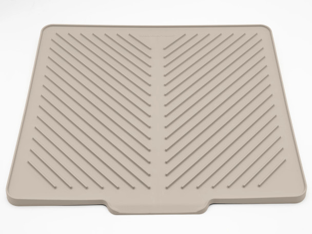 WeatherTech Dish Mat Drain | Drip Dry Dish Drying Mats - Sand