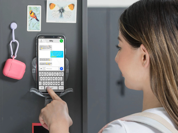 WeatherTech MirrorFone - Mirror Mobile Phone Holder Smartphone Mount (8AWB1)