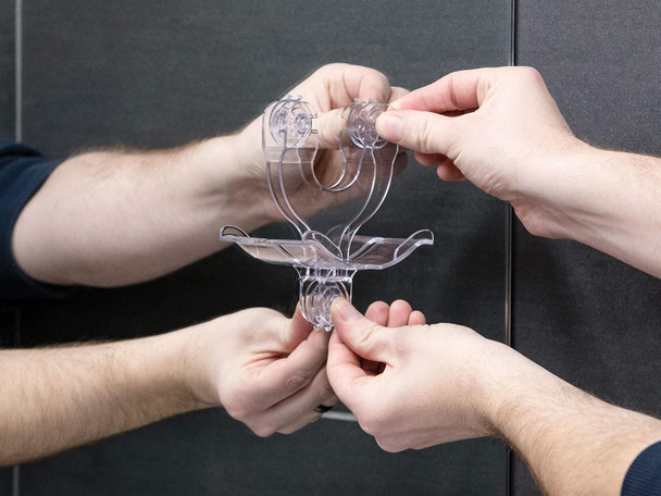 WeatherTech MirrorFone - Mirror Mobile Phone Holder Smartphone Mount (8AWB1)