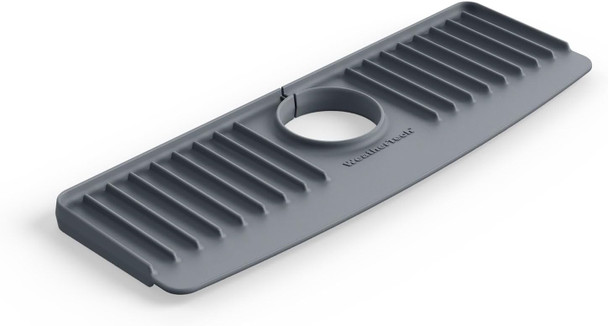 WeatherTech Faucet Mat - Protect Your Kitchen & Bathroom Countertops - Dark Grey/Slate