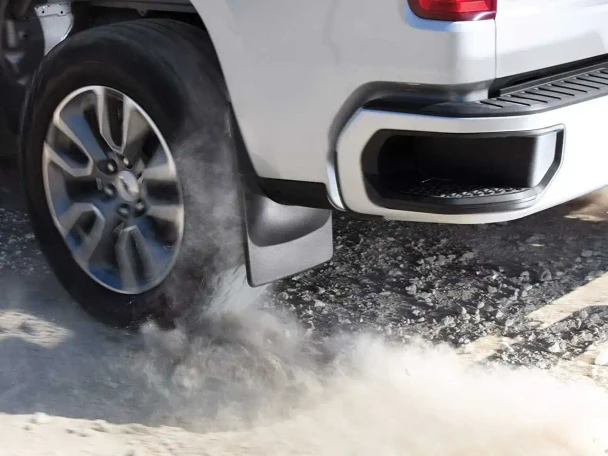 WeatherTech No-Drill Mud Flaps w/out OE flares - Front & Rear Set | RAM 2500/3500 (2019+)