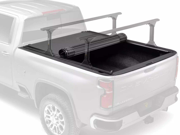 BAK Revolver X4TS Hard Rolling Truck Bed Tonneau Cover w/ T-Slot Rails | Chevrolet Silverado 2500HD 6'10 Bed