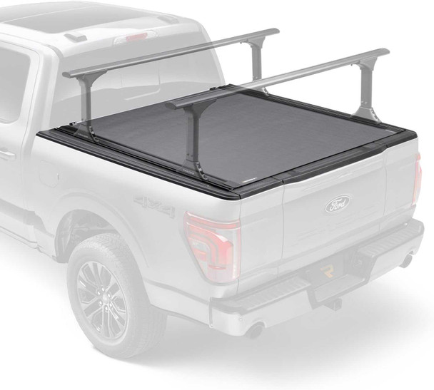 BAK Revolver X4TS Hard Rolling Truck Bed Tonneau Cover w/ T-Slot Rails | Ford F-150 6'5" Bed