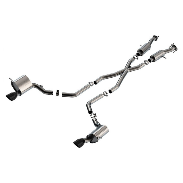 Borla Cat-Back Exhaust System S-Type | Jeep Grand Cherokee SRT (2015-2021)