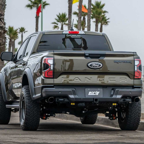 Borla Mid-Section Exhaust System ATAK | Ford Ranger Raptor (2024-2026)