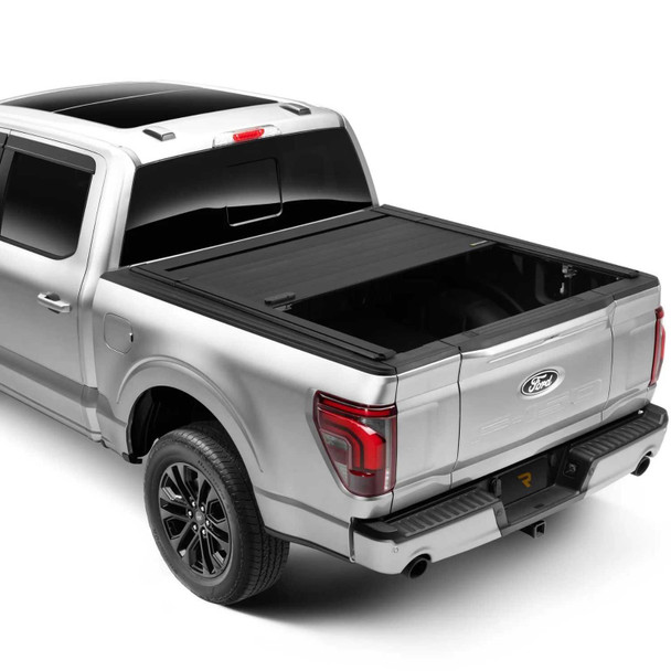 RealTruck RetraxPRO EZ-OFF FRC-4000 Retractable Manual Tonneau Cover w/T-Slot Rails | Ford F-150 5'5" Bed (2021+)