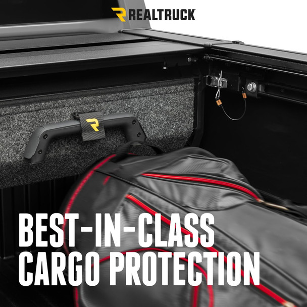 RetraxPRO EZ-OFF FRC-4000 Retractable Manual Tonneau Cover w/T-Slot Rails | Ford F-250 6'9" Bed (2017+)