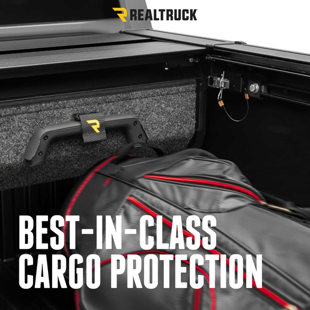 RealTruck RetraxPRO EZ-OFF FRC-4000 Retractable Manual Tonneau Cover w/T-Slot Rails | Ford F-250 6'9" Bed (2023+)