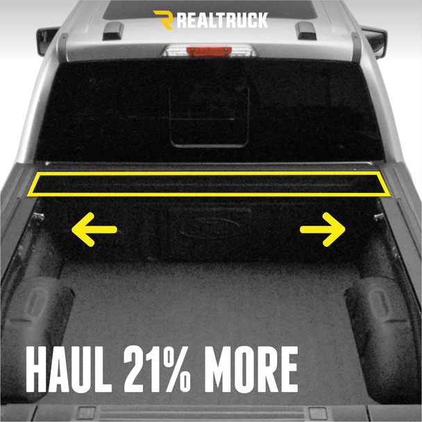 RealTruck RetraxPRO EZ-OFF FRC-4000 Retractable Manual Tonneau Cover w/T-Slot Rails | Chevrolet Silverado 1500 5'10" Bed (2021+)
