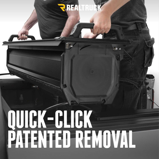 RealTruck RetraxPRO EZ-OFF FRC-4000 Retractable Manual Tonneau Cover w/T-Slot Rails | Toyota Tundra 5'5" Bed (2021+)