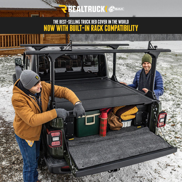BAK BAKFlip MX4 TS Hard Folding Tonneau Cover | Chevrolet Silverado 1500 2019+