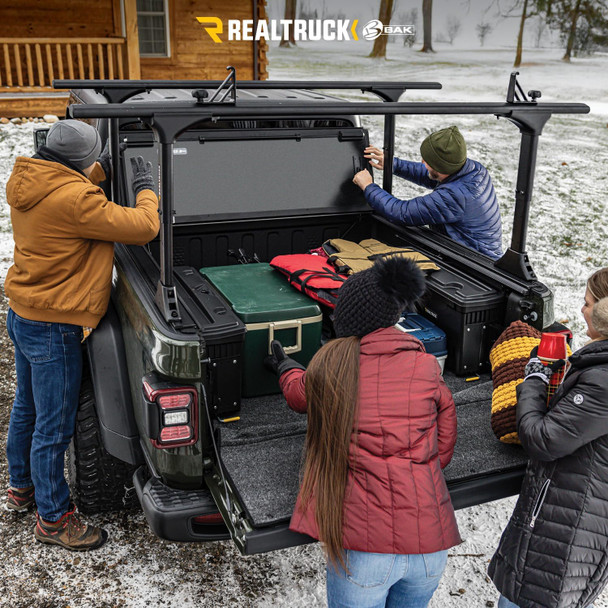 BAK BAKFlip MX4 TS Hard Folding Tonneau Cover | Chevrolet Silverado 1500 2019+