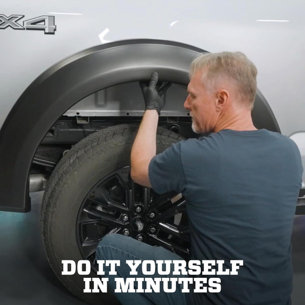 Husky Liners Extend-A-Fender Flares | Ford F-150 (2021+) - Front & Rear (4PC)