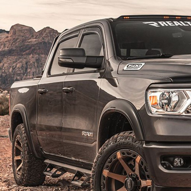 Husky Liners Low Profile Ventvisor, Rain Guards | RAM 1500 DS/2500 (2019+) - 4PC Smoke