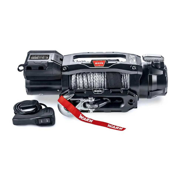 WARN ZEON XC 14-S Electric 12V Winch with Synthetic Rope - 14,000 lb Capacity - 110514