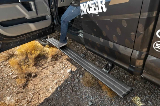 AMP Research PowerStep Smart Electric Running Boards | Power-Retractable Side Steps | RAM 1500 Rebel / 1500 DT Hurricane Models