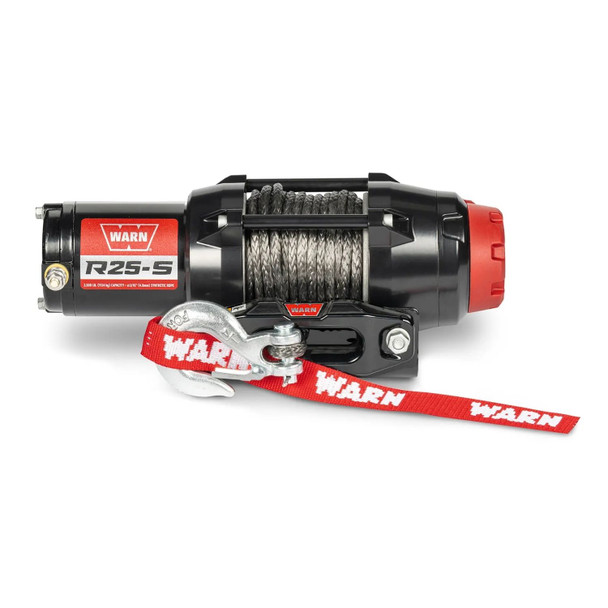 WARN R25-S 2500 lb Powersports Winch with Synthetic Rope | 110020