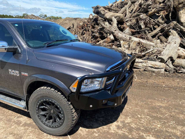 Upfitter Heavy Duty Triple Loop BullBar | For RAM 1500 DS | Winch Compatible Upfitter Heavy Duty Triple Loop BullBar | For RAM 1500 DS | Winch Compatible