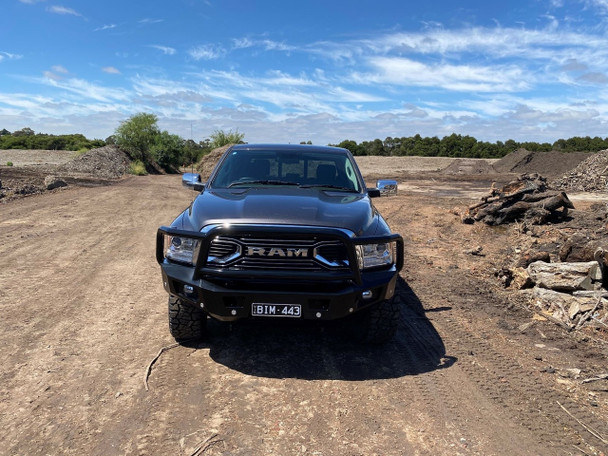 Upfitter Heavy Duty Triple Loop BullBar | For RAM 1500 DS | Winch Compatible