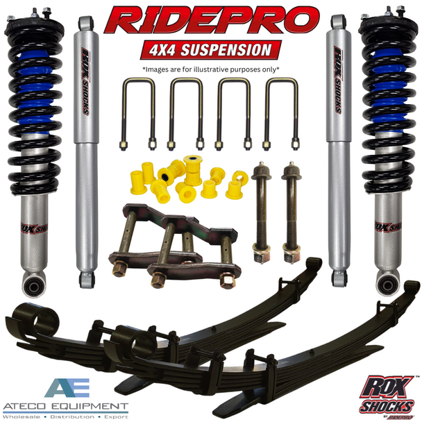 RidePro 4x4 Suspension Lift Kit | Fits LDV T-60 MAX (30mm Front / Rear)