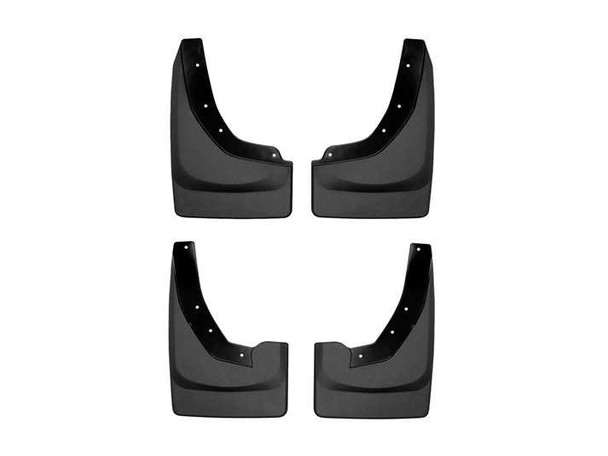 Weathertech No Drill Mud Flaps Splash Guard - Front & Rear Set | RAM 1500 DS without flares