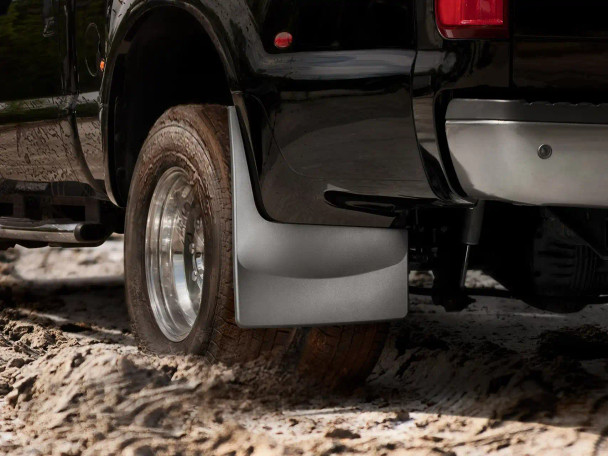 Weathertech No Drill Mud Flaps Splash Guard - Front & Rear Set | RAM 1500 DS without flares