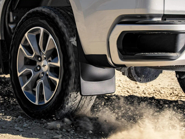 Weathertech No Drill Mud Flaps Splash Guard - Front & Rear Set | RAM 1500 DS without flares